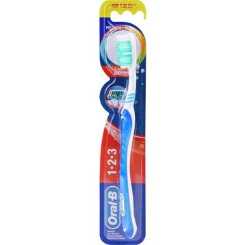 Oral-B Cavity Defense 1-2-3 Mavi Orta Diş Fırçası