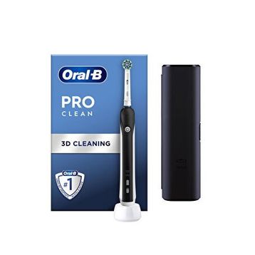 Oral-B Clean Protect Siyah Şarjlı Diş Fırçası ve Seyahat Kabı