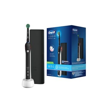 Oral-B Clean Protect Siyah Şarjlı Diş Fırçası