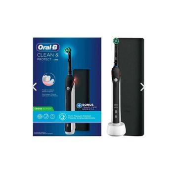 Oral-B Clean Protect Siyah Şarjlı Diş Fırçası