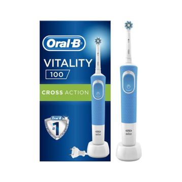 Oral-B D100 Vitality Cross Action Mavi Şarjlı Diş Fırçası