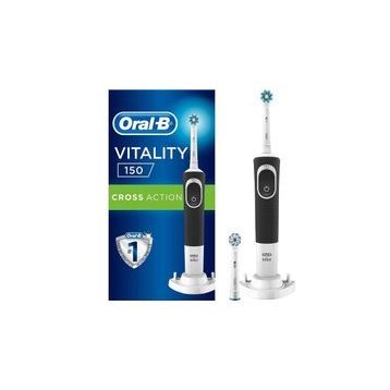 Oral-B D150 Cross Action Şarj Edilebilir Diş Fırçası + 1 Yedek Başlık