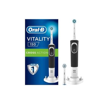 Oral-B D150 Cross Action Şarj Edilebilir Diş Fırçası + 1 Yedek Başlık