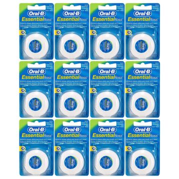 Oral-B Essential Floss 12 Adet 50 mt Diş İpi