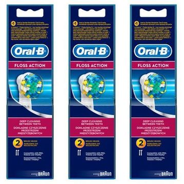 Oral-B Floss Action 2x3 Adet Diş Fırçası Yedek Başlığı