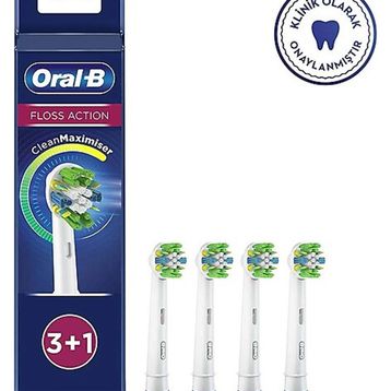 Oral-B Floss Action Diş Fırçası ve 3+1 Adet Yedek Başlığı