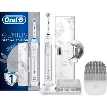 Oral-B Genius Dragonfly 10000 Beyaz Şarj Edilebilir Diş Fırçası