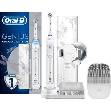 Oral-B Genius Dragonfly 10000 Beyaz Şarj Edilebilir Diş Fırçası