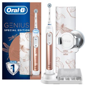 Oral-B Genius Pro 10000 Dragonfly Rose Gold Şarj Edilebilir Diş Fırçası