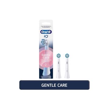 Oral-B iO Serisi Gentle Care Hassas Diş Etlerine Uygun 2'li Orijinal Yedek Başlıkları