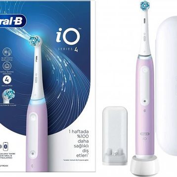 Oral-B iO4 Şarjlı Eflatun Diş Fırçası
