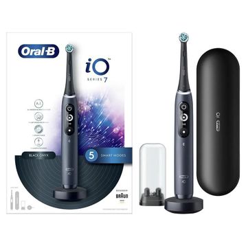 Oral-B IO7 Siyah İnteraktif Ekranlı Sarjlı Diş Fırçası
