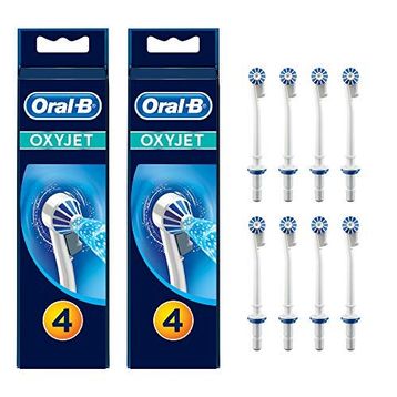 Oral-B Oxyjet 8 Adet Ağız Duşu Yedek Başlığı