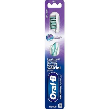 Oral-B Pro-3D White Advanced Orta Beyazlık Diş Fırçası
