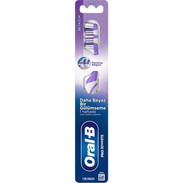 Oral-B Pro 3D White Beyazlık Orta Sertlik Diş Fırçası