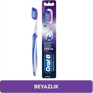 Oral-B Pro-3D White Clinical Orta Beyazlık Diş Fırçası