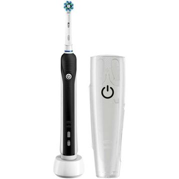 Oral-B Pro 750 Cross Action Siyah Şarjlı Diş Fırçası