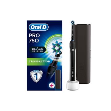 Oral-B Pro 750 Şarj Edilebilir Siyah Diş Fırçası