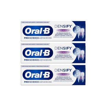 Oral-B Pro Densify Hassas Beyazlık 3x65 ml Diş Macunu