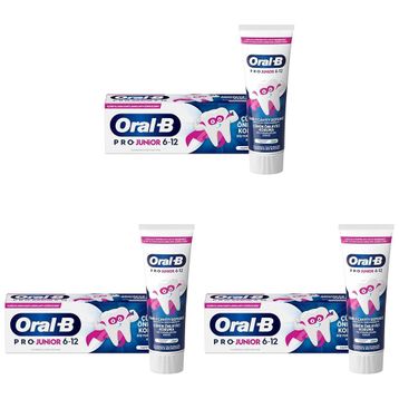 Oral-B Pro Junior 6-12 Çürük Önleyici Koruma 3x75 ml Diş Macunu