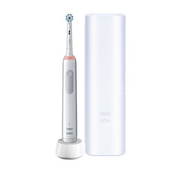 Oral-B Pro3-3500 Beyaz Seyahat Kabı Hediyeli Şarj Edilebilir Diş Fırçası