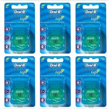Oral-B Satin Floss 6x25 m Diş İpi