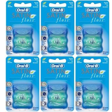 Oral-B Satin Floss 6x25 m Diş İpi