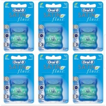 Oral-B Satin Floss 6x25 m Diş İpi
