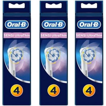 Oral-B Sensitive Ultra Thin 3x4 Adet Yedek Başlığı Diş Fırçası