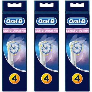 Oral-B Sensitive Ultra Thin 3x4 Adet Yedek Başlığı Diş Fırçası