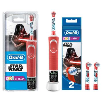 Oral-B Star Wars Çocuk Diş Fırçası + 2 Adet Yedek Başlığı