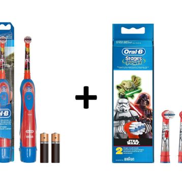 Oral-B Star Wars Çocuk Diş Fırçası + 2 Adet Yedek Başlığı