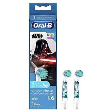 Oral-B Star Wars Çocuklar İçin 2'li Diş Fırçası Yedek Başlığı