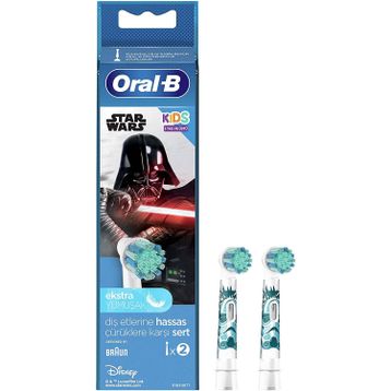 Oral-B Star Wars Çocuklar İçin 2'li Diş Fırçası Yedek Başlığı