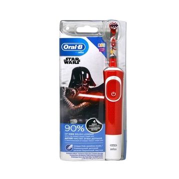 Oral-B Star Wars Darth Vader Şarjlı Çocuk Diş Fırçası kırmızı