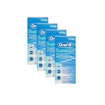 Oral-B Süper Floss 4x50 Adet Diş İpi