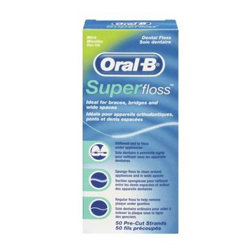 Oral-B Super Floss 50'li Diş İpi