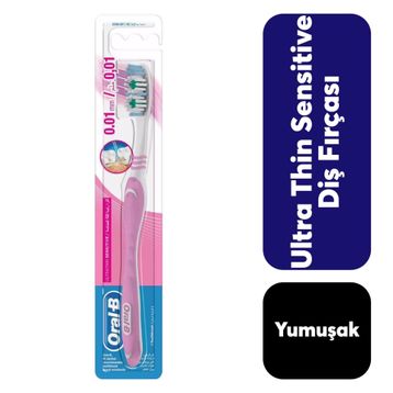 Oral-B Ultra Thin Sensitive Pembe Diş Fırçası