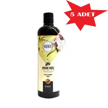Orbis 5 Adet 700 ml Argan Şampuan