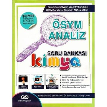 Orbital Yayınları Kimya ÖSYM Analiz Soru Bankası