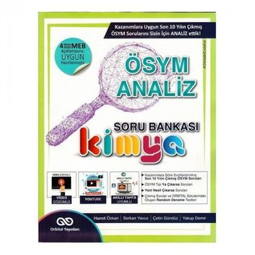 Orbital Yayınları Kimya ÖSYM Analiz Soru Bankası