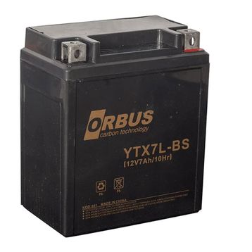 Orbus 12 Volt 7 AH Karbon Elektrikli Bisiklet Aküsü