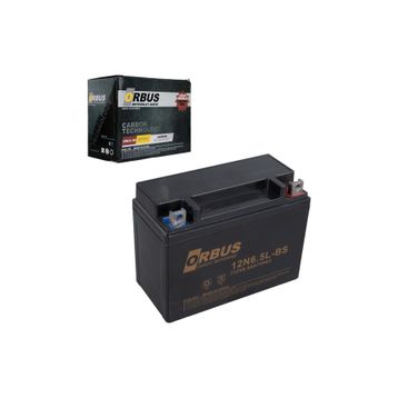 Orbus 12N6.5L-BS 12v 6.5a 139x66x100 mm Motosiklet Aküsü