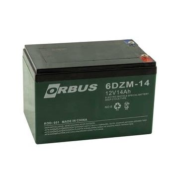 Orbus 150x97x95 mm 12 Volt 14 Amper Elektrikli Bisiklet Aküsü
