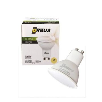 Orbus 5 W GU10 4000k Ampul