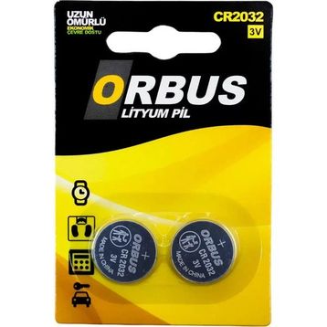Orbus CR2032 2'li 3 V Lityum Pil