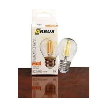 Orbus GA45 4W Amber E27 Dekoratif Ampul