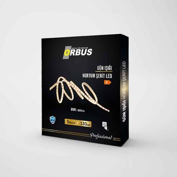 Orbus Gün Işiği 8W 5 mt Hortum Şerit Led