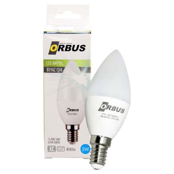Orbus ORB-5W GU10 300LM 15.000 Saat Led Sarı Işık Ampul