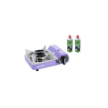 Orcamp CK-506 227 gr 2 Adet Tekli Mini Portatif Ocak Plastik Çantalı Kartuş Gaz